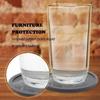 Silicone Drinking Coasters Drink Coffee Cup Round Cup Mat with Holder Stand Jar Gripper Pads Tableware Accessories Silicone Mat