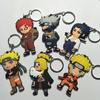 Anime Naruto Acrylic Keychain Accessaries Uzumaki Naruto Cartoon Keyring