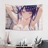 Japanese Style Anime Game Girl Tapestry Bedroom Decoration Wall Hanging Blanket Tapestry Cool Stuff For Room