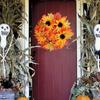 Kuzgi gulchambar Sun'iy gul gulchambari Chinor bargi Hosil Kuzgi girlyanda Ichki Tashqi Halloween Oyna Festivali Ayvon uchun