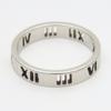 Used TIFFANY&Co. Ring Atlas EU#51 Silver925 2.3g Silver open