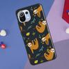 Милый чехол-животное Ленивец для Xiaomi 14T Pro 11T 12T 13T 13 14 Ultra POCO X7 Pro X3 X5 F3 F5 F6 M6 X6 Pro