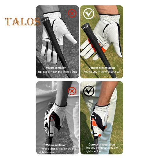 Перчатки для гольфа женские мужские левые перчатки для гольфа с нескользящей рукояткой дышащие перчатки для гольфистов улучшающие точность контроля