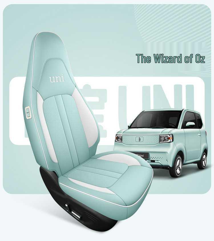 Breathable Full Wrap-Around Seat Cushion for Lingbao UNI, Universal Car Seat Cover for All Seasons