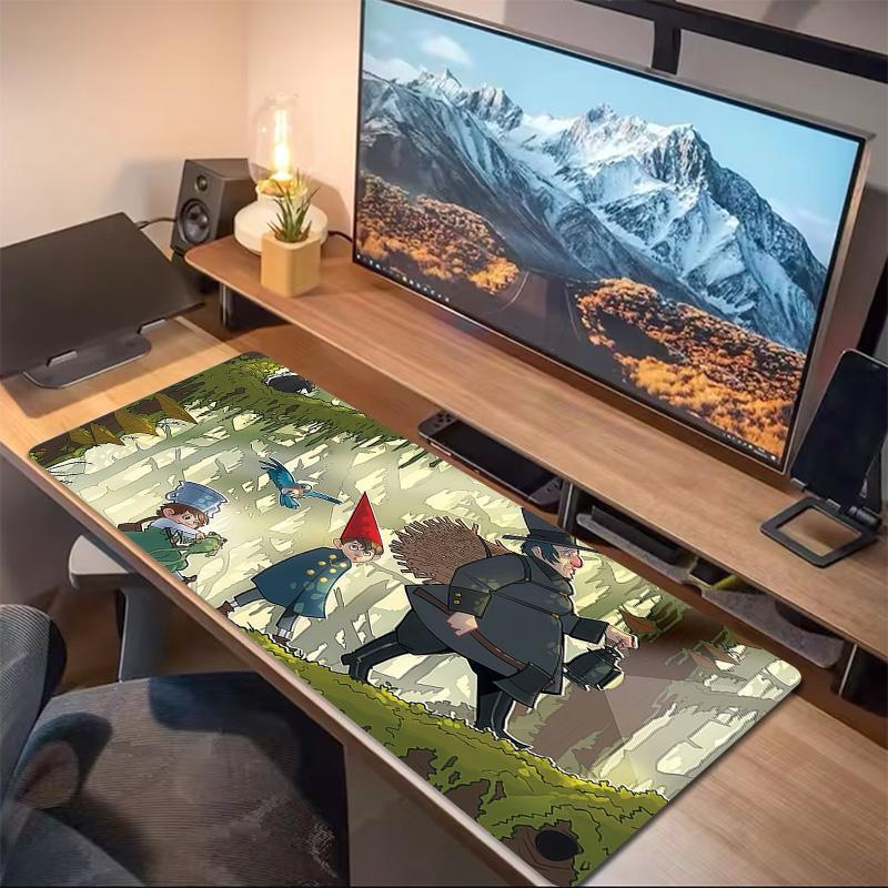 Over the Garden Wall Print Cushion Non-slip Laptop Tablet Big Mousepad XXL Mat Mini PC Playmat With Lock edge