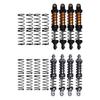 4PCS RC Metal Shock Absorber Dampers Double Section Spring Alloy 1/10 Scale RC Car Shock Absorber
