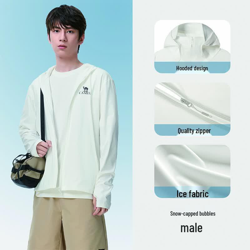 CAMEL JF8288 Men's UPF50+ Sun Protection Jacket
