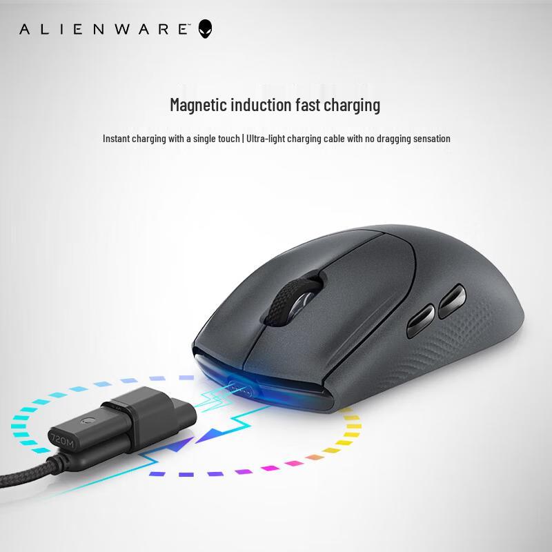Dell Беспроводная игровая мышь Alienware AW720M с тремя режимами