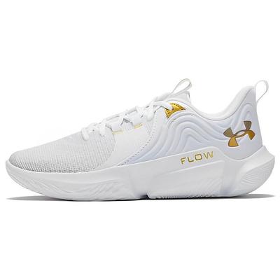 Flow Futr X 2 Кроссовки мужские с круглым носком, на шнуровке, нескользящие, прочные, с низким верхом, для баскетбола, белые/платиновые 3024978-101