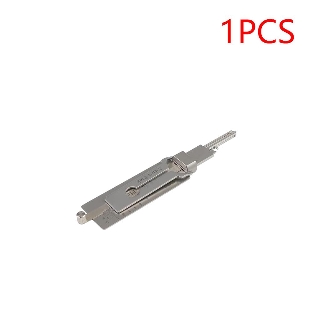 1-5 шт. SS001 Декодер ключей Нержавеющая сталь Ключ от замка Прецизионный крючок Набор отмычек Инструмент для обслуживания и ремонта Вскрытие Инженерный Многофункциональный