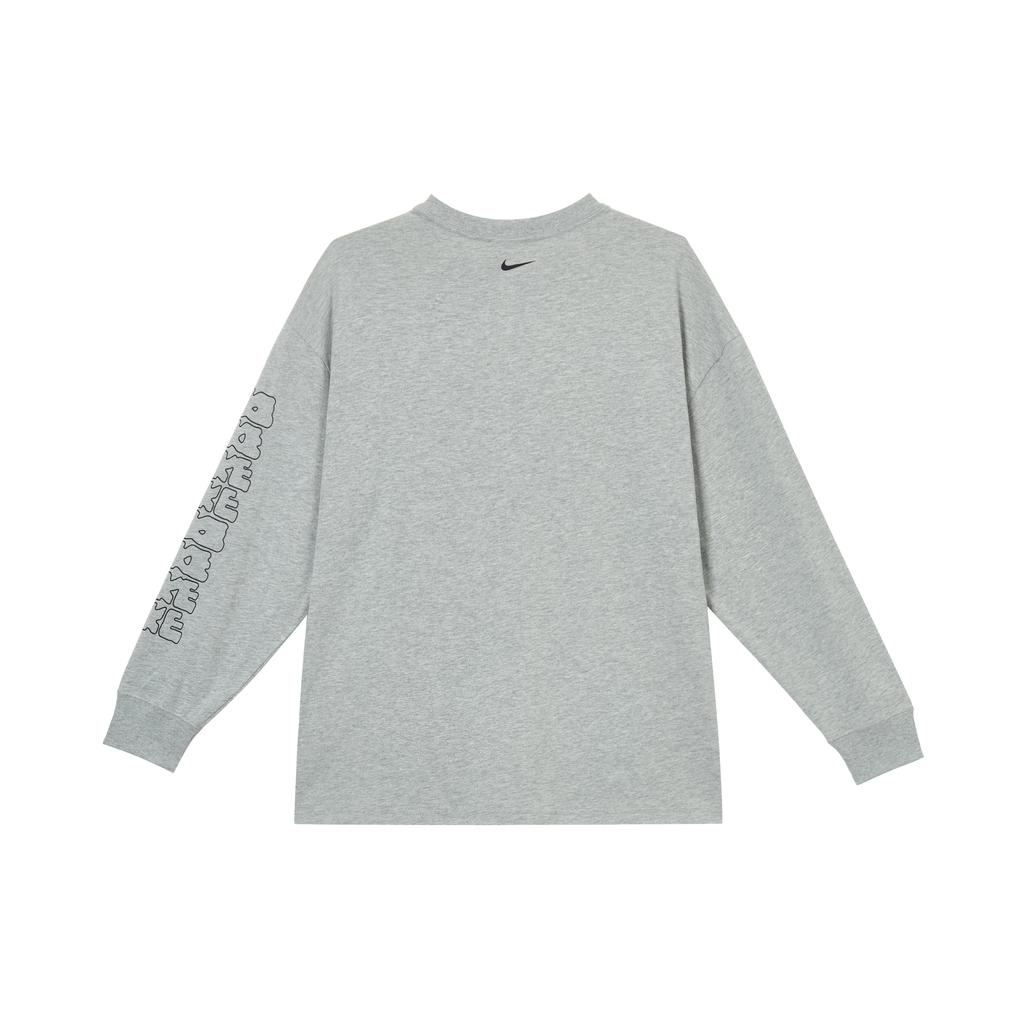Nike T Shirts Women's Gray Crew Neck Moderate II0461-063