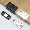 Punch Free Cabinet Catches Strong Magnetic L-shaped Sliding Door Stop Ultra Thin Invisible Anti Collision for Home Improvement