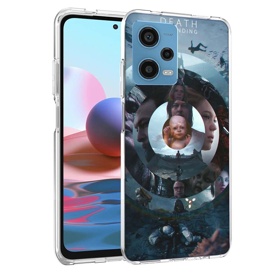 Чехол для телефона Game Death Stranding для Redmi Note 13 12 14 15 Pro Plus 13R 11 11T 11E 11S 10 Pro 10S 9 9S Чехол Cell Прозрачный ТПУ Capa