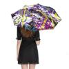 1 Pack Automatic Umbrella Featuring Waterproof Fabric And Durable Ribs For Travel Comfort In Graffiti Inspired Look