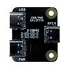 USB Power Distributor Splitter for RPI BliKVM and PiKVM Development Board for Remote Control Overtip Server