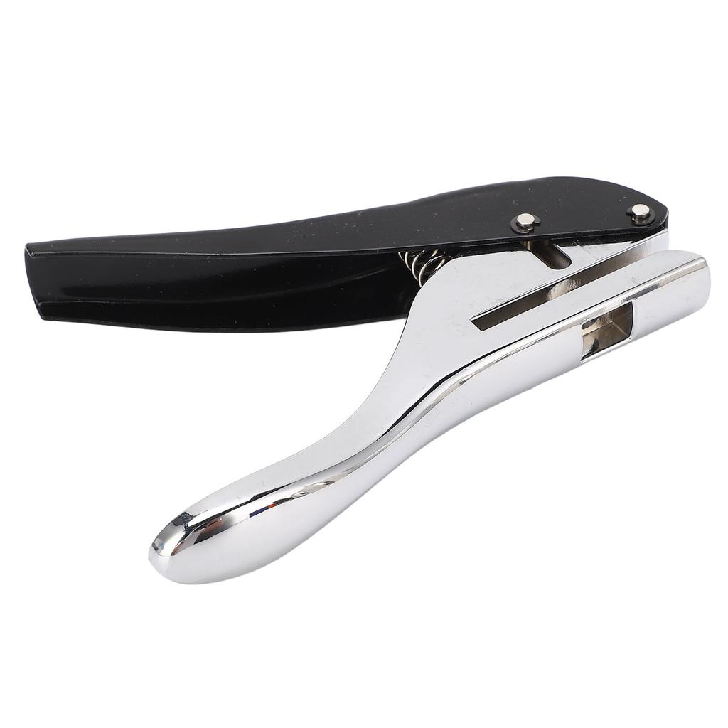 Heavy Duty Single Circle Hole Punch 6mm Dia Round Hand Held for Paper ID Cards PVC Cards Badge