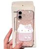 Звездный чехол Hello Kitty для iPhone 17 Pro Max/16 Pro/15/14/13 - Магнитный, Матовый, Мягкий