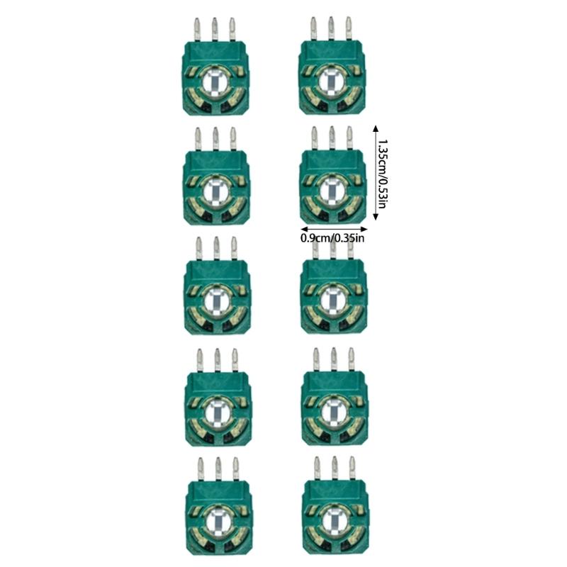 Joysticks Wireless Controller Drift Damaged Joystick Replacement 3D Analog Thumb Stick Module with Screwdriver