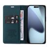 For iPhone 17 Pro Phone Cases YIKATU Magnetic Closure PU Leather Mobile Cover