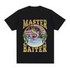 New Arrival Mens Clothes Tee Shirt Homme Graphic T-Shirt Men Tshirt for Men Ropa Hombre Funny Master Baiter Fishing Parody 70292