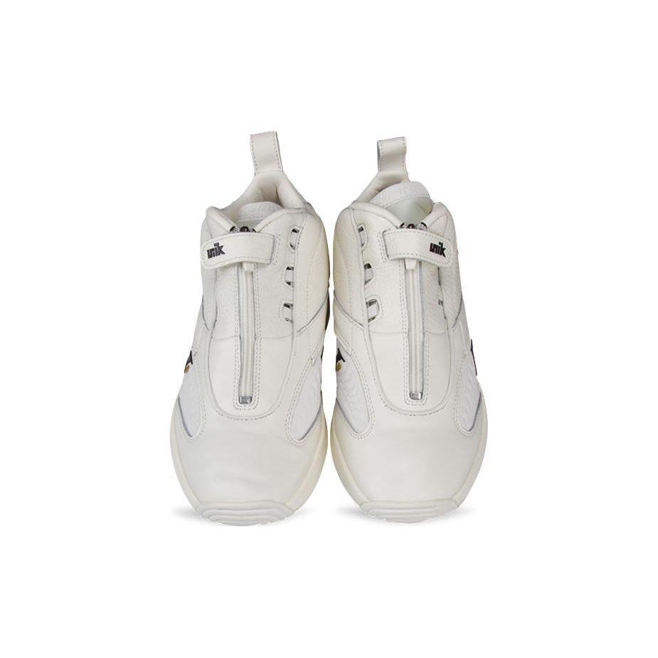 Reebok Answer 4 Comfortable Shock Absorption Slip Resistant Wear Resistant Retro Basketball Shoes Men Sneakers White HQ3592(S-BOX)