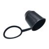 Universal 50MM Tow Bar Ball Cover Cap Truck Trailer Ball Cover Tow Bar Cap Hitch Trailer Towball Protect Car Accessories