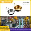 Корейская миска для рисового вина из нержавеющей стали 304 с ручкой