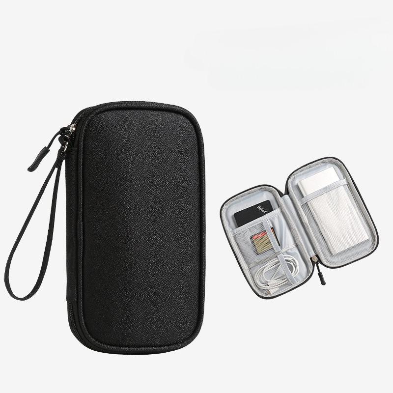 Large Data Cable Bag Storage Waterproof Multi-function Headphone Power Cord Storage Bag Portable Three-layer Storage Finishing Bag