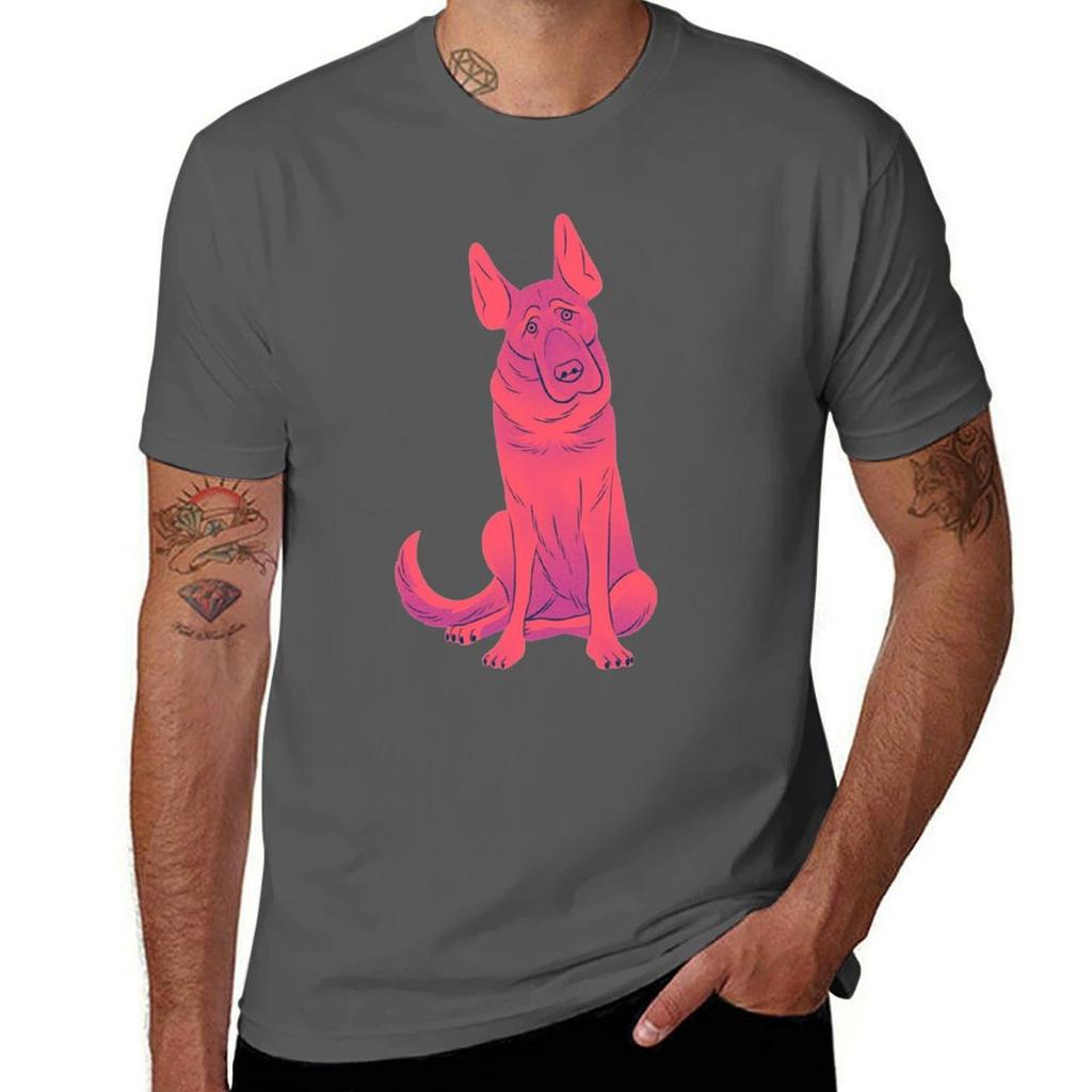 Vine Dog TShirt Fashion Simple Casual Tee Shirt