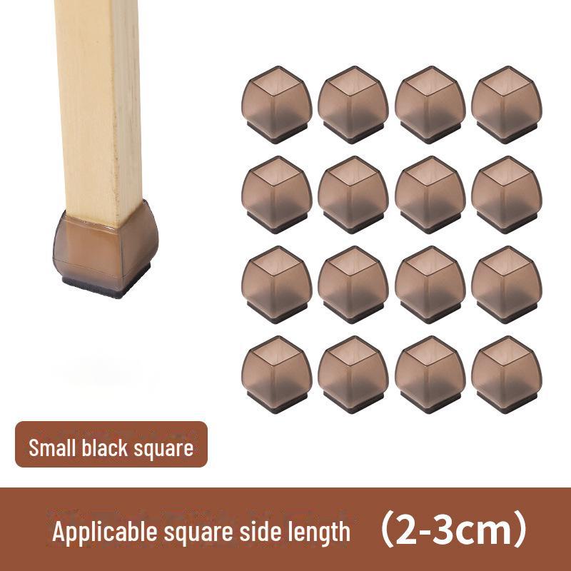 Бесшумные силиконовые противоскользящие защитные накладки на ножки столов и стульев