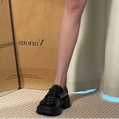 Ns женские туфли на платформе новые весенне-осенние универсальные туфли маленькие кожаные туфли летние туфли