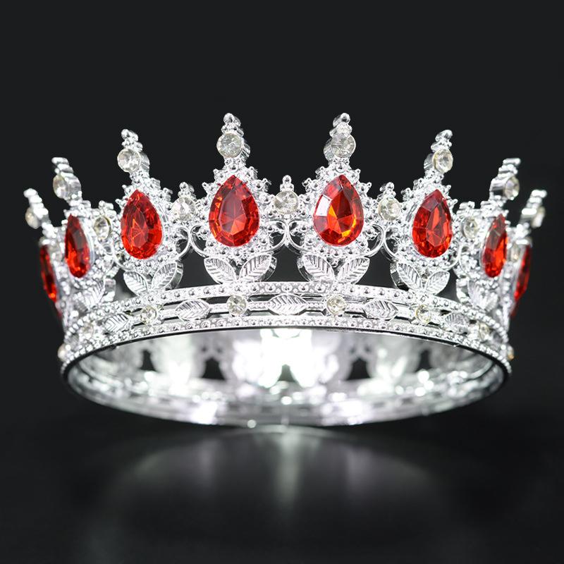 Ideal Gift Large Crystal Crown Cake Topper Shiny for Mother's Day Birthday Wedding Bridal Shower Cake Decor