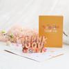 3D Fold Out Butterfly Flower Greeting Card Handmade High Quality Paper  Up Card for Graduation Business Holiday Gifts