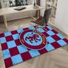 Aston Villa Crest Design Area Rug for Office, Chair Rug, Decorative Carpet Livingroom Mat, Large Size Fan gifts Christmas gifts