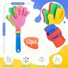 12pcs Hand Clappers Noisemakers Clicker Clap Toy Cheering Hand Clap Toys for Sports Events Parties Concerts Wedding Party Favor