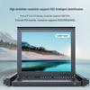 MT-viki 8-Port IP Remote KVM Switch with 17-inch LED Console