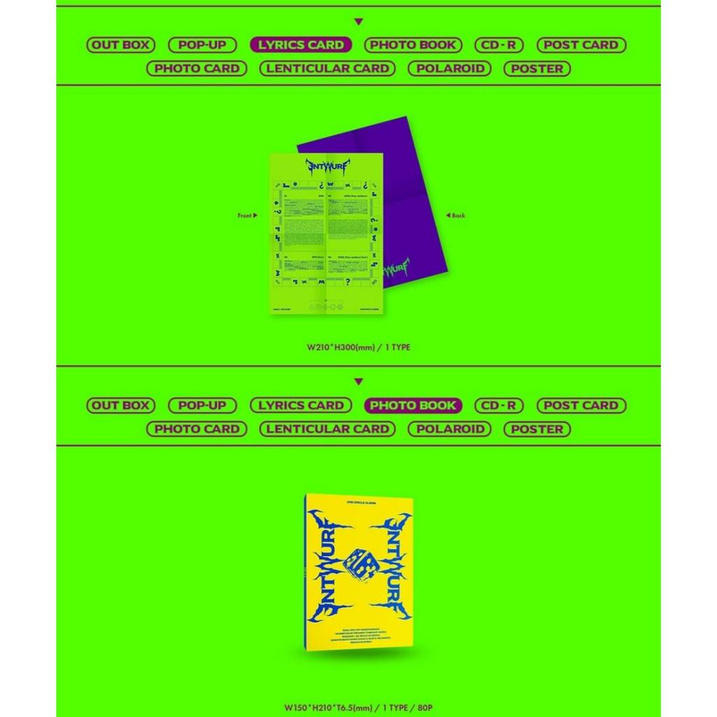 NMIXX ENTWURF / 2nd Single Album (Limited Ver.)