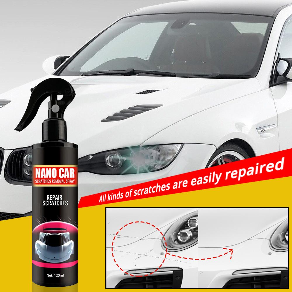 120 мл нано спрей для удаления царапин на автомобиле ремонт нано спрей царапины полироль для ремонта царапин на автомобиле керамическое покрытие для автомобиля