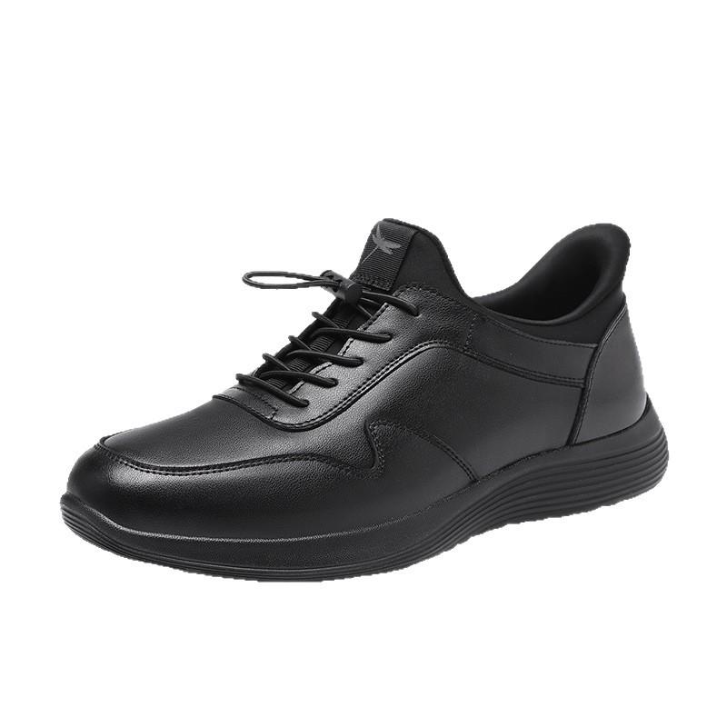 Мужские повседневные спортивные туфли Flash Slip-On Красная Стрекоза из натуральной кожи (Осень зима)