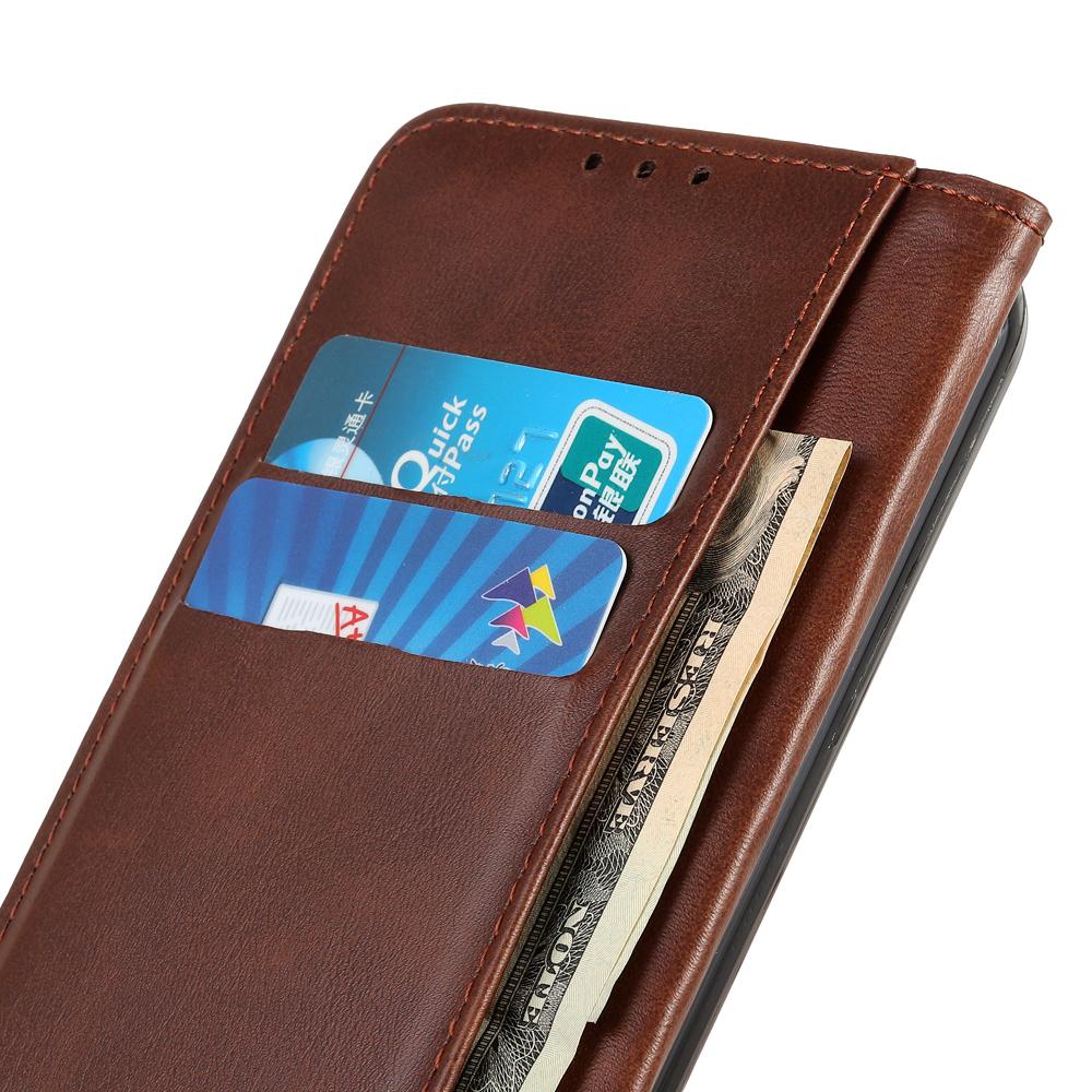 For Samsung Galaxy A37 5G Case Cowhide Texture Split Leather Flip Wallet Phone Cover
