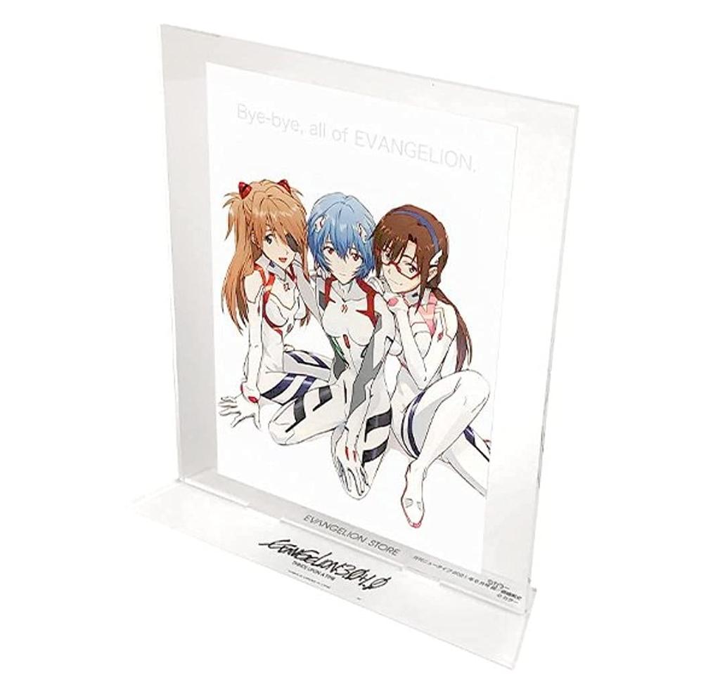 Акриловая подставка Evangelion Rei Asuka Mari Shin Evangelion & &