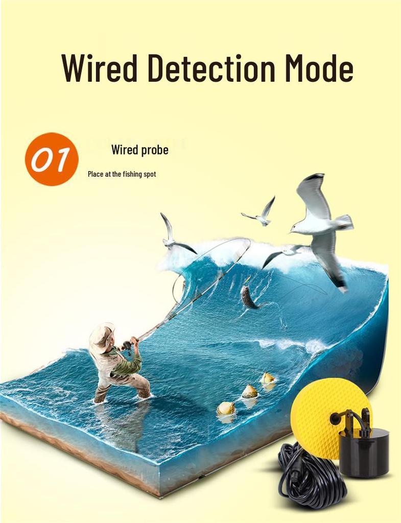 Lekey Wired Sonar Fish Finder for Angling & Outdoor Use