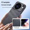 Luxury Faux Leather Protective Case for vivo X500 Series