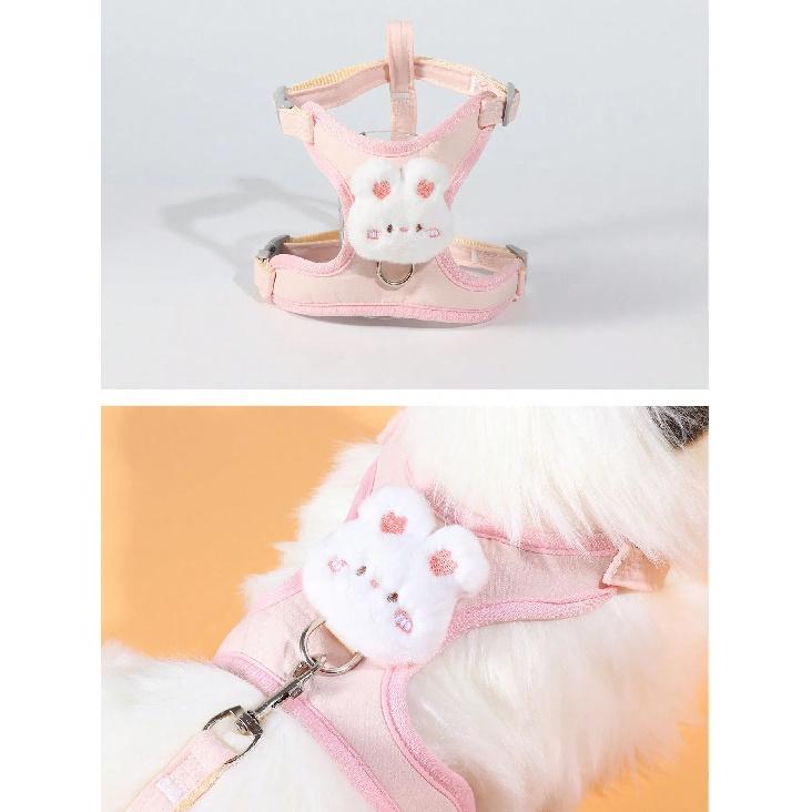 Adjustable Pet Harness Leash For Cats, H-Type Anti-Escape Cat Walking Vest, For Outdoor Use Only SP2412078745178766