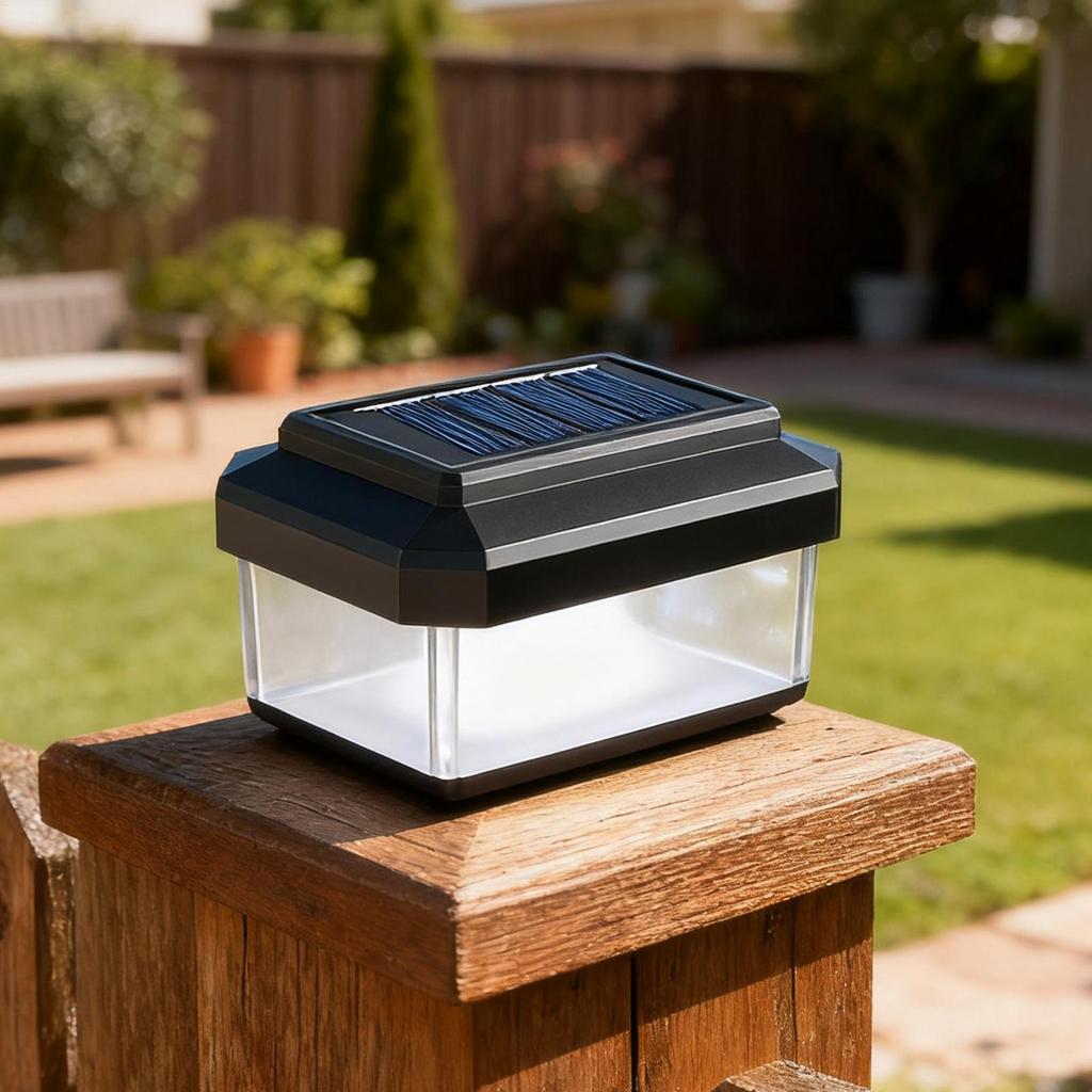 Солнечные светильники для столбов забора Водонепроницаемые Современные лампы Декор Наружные светильники для столбов для улицы Сада Патио Крыльца Двора Подъездной дороги