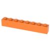 Нетоксичные [Funbrick] 10/30/50 шт. Толстые кубики 1x8 точек 1*8 точек Образовательные Творческие DIY Строительные блоки Совместимые с 3008 Classic