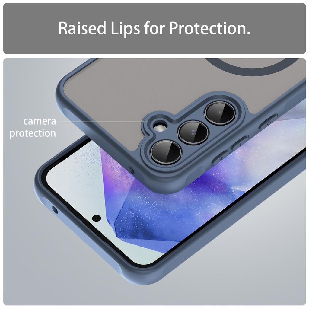 Samsung Galaxy S25 Plus Phone Case, Magnetic Shockproof Phone Case Cover for Samsung Galaxy S25 Plus