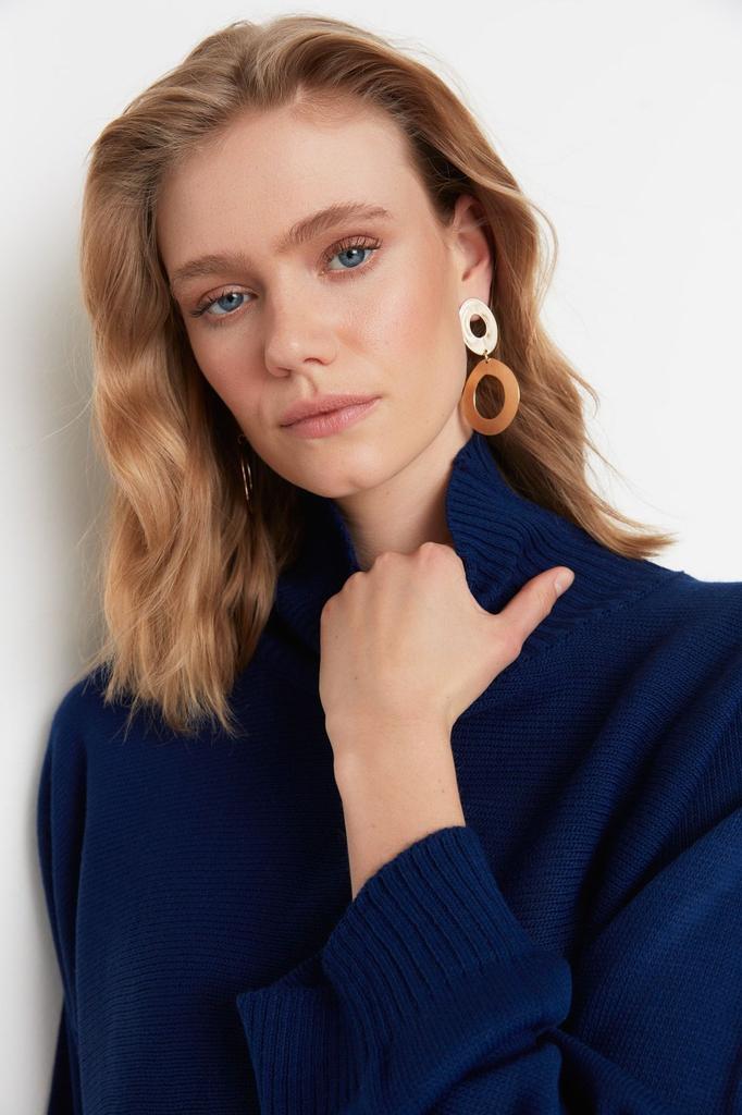 Женский свитер в элегантном стиле, супер укороченный базовый трикотажный свитер с камнями