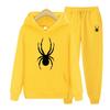 Spring and Autumn Suit Brand Fashion Spider Hoodie + Trousers  Casual Jogging Sportswear 2 Sets