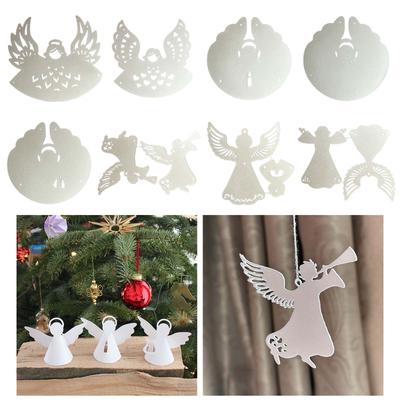 Рождественская подвеска Вырубные штампы Скрапбукинг Трафарет Металлические вырубки Тиснение карточек DIY Шаблон для фотоальбома Форма Декор